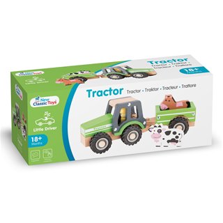 Tractor with trailer - animals